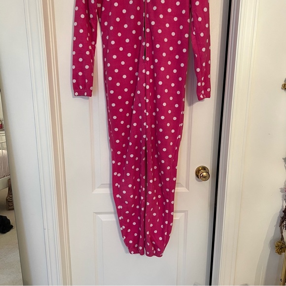 Pink polkadot onesie pajamas - Picture 6 of 6